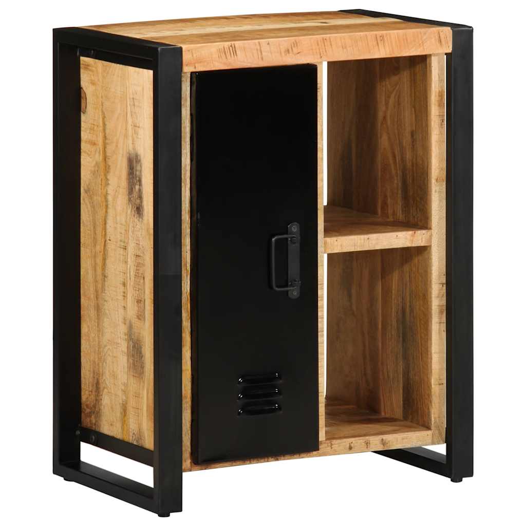 skænk 55x35x70 cm massivt ru mangotræ