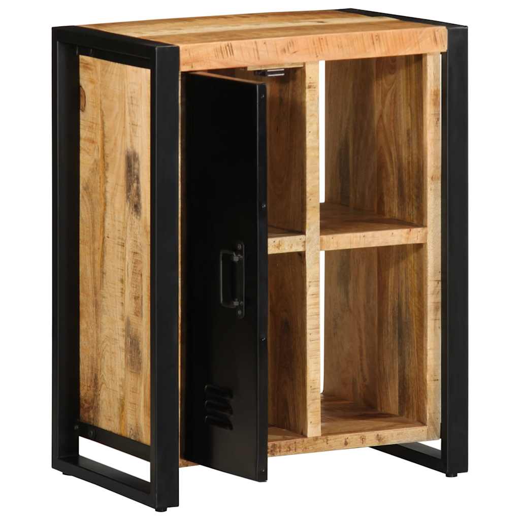 skænk 55x35x70 cm massivt ru mangotræ