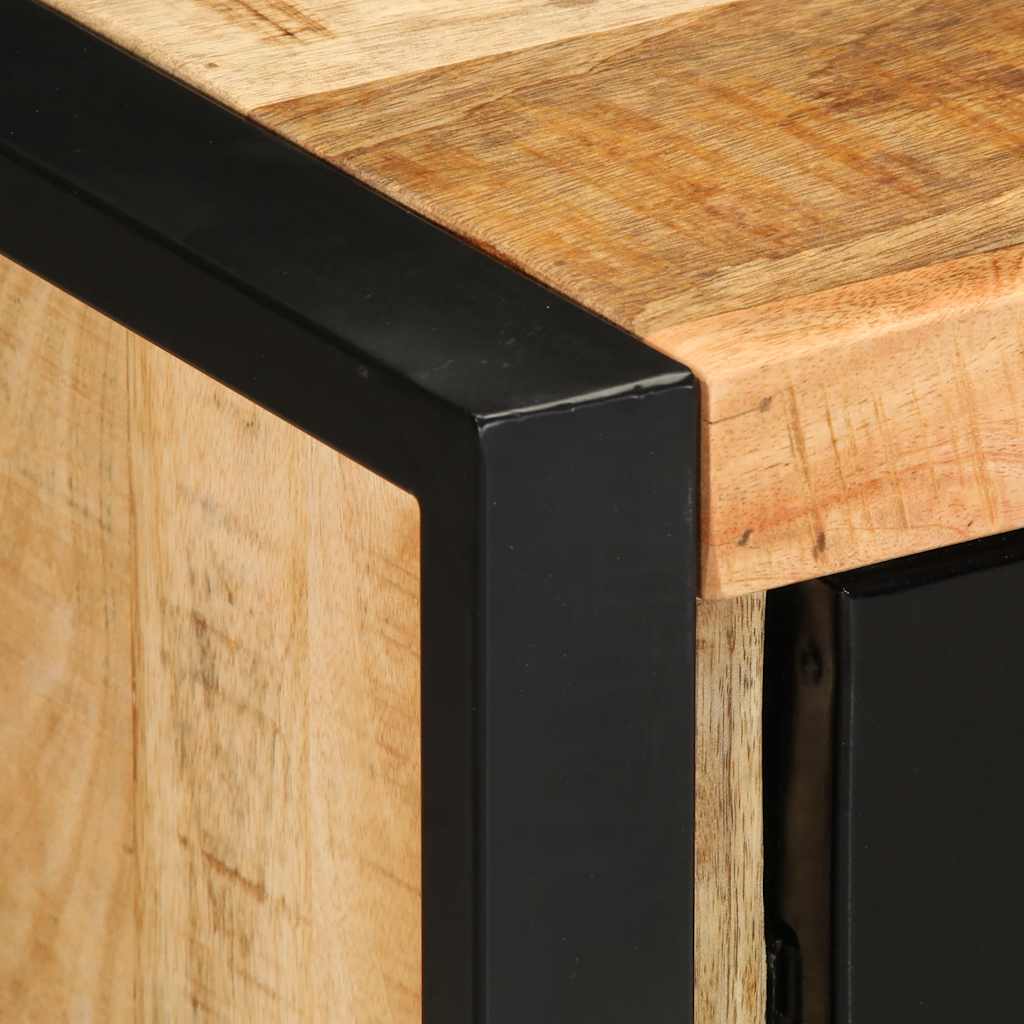 skænk 55x35x70 cm massivt ru mangotræ