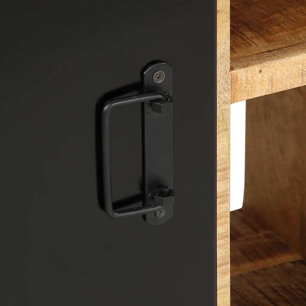 skænk 55x35x70 cm massivt ru mangotræ