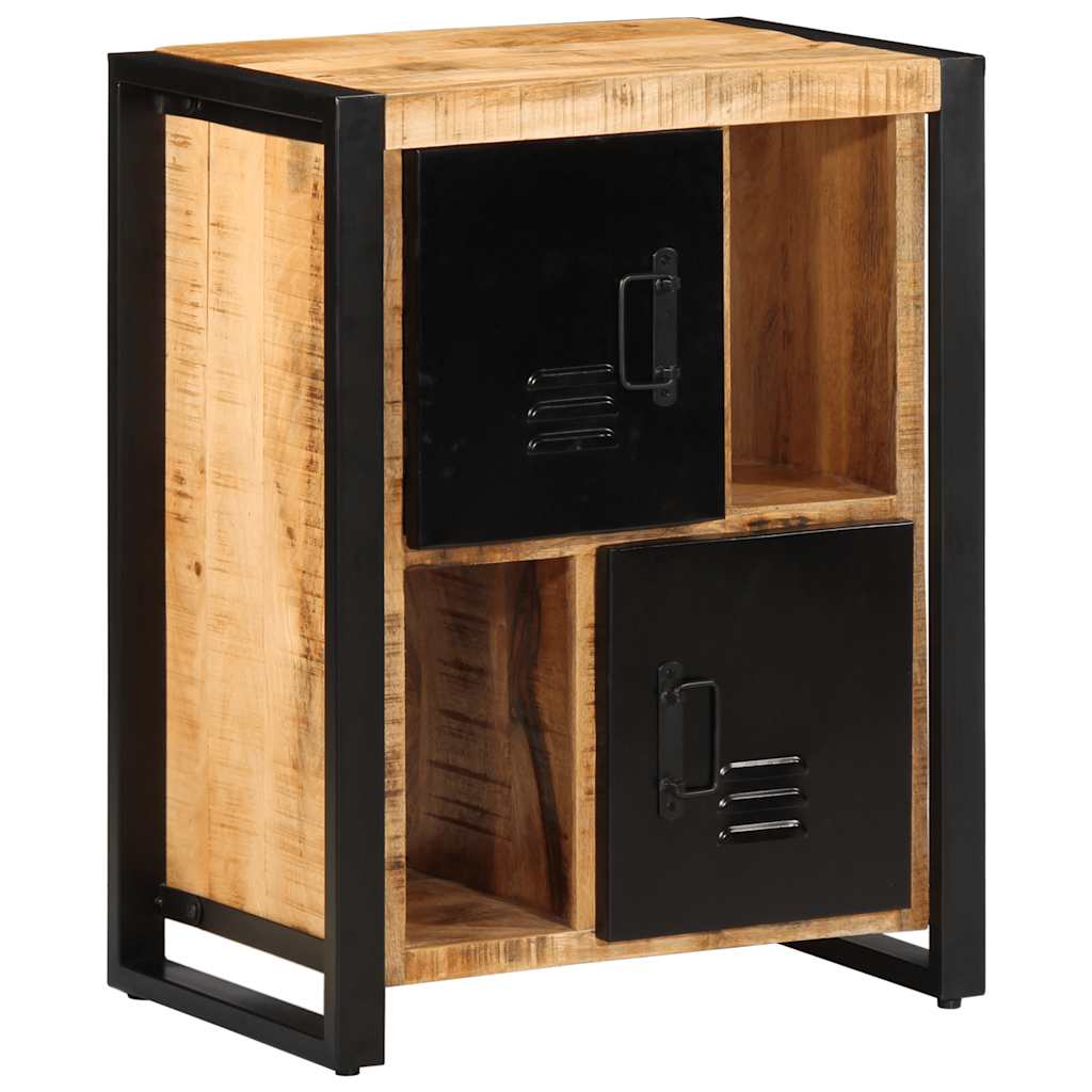 skænk 55x35x70 cm massivt ru mangotræ