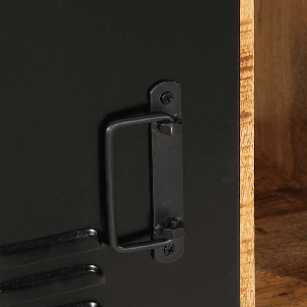 skænk 55x35x70 cm massivt ru mangotræ