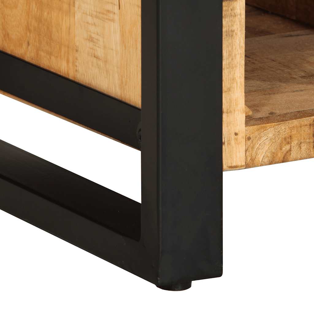 skænk 55x35x70 cm massivt ru mangotræ