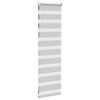zebragardin lysegrå 40x100 cm stofbredde 35,9 cm polyester