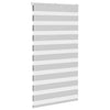 zebragardin lysegrå 75x100 cm stofbredde 70,9 cm polyester