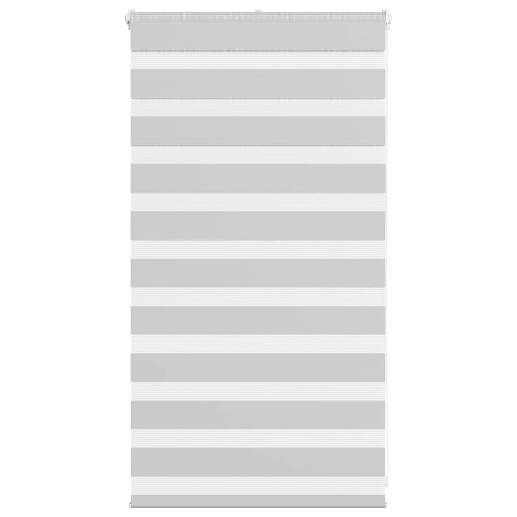 zebragardin lysegrå 90x100 cm stofbredde 85,9 cm polyester