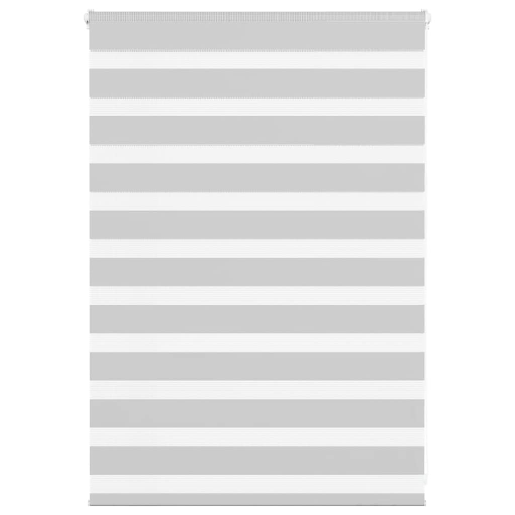 zebragardin lysegrå 95x100 cm stofbredde 90,9 cm polyester