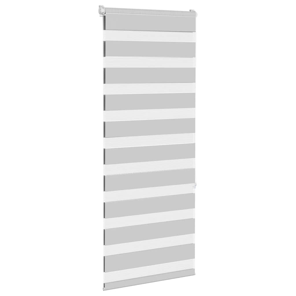 zebragardin lysegrå 60x150 cm stofbredde 55,9 cm polyester
