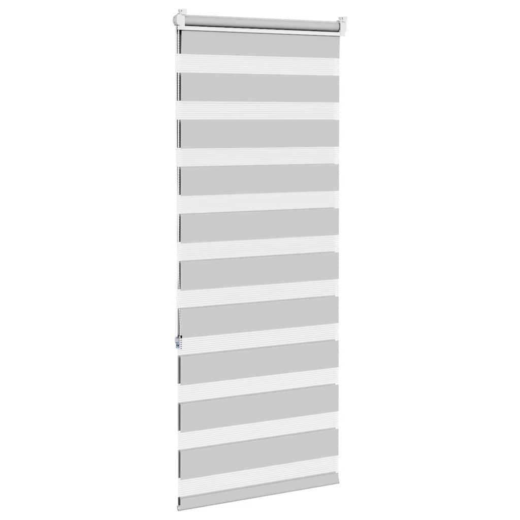 zebragardin lysegrå 60x150 cm stofbredde 55,9 cm polyester
