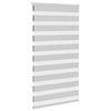 zebragardin lysegrå 85x150 cm stofbredde 80,9 cm polyester