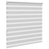 zebragardin lysegrå 145x150 cm stofbredde 140,9 cm polyester