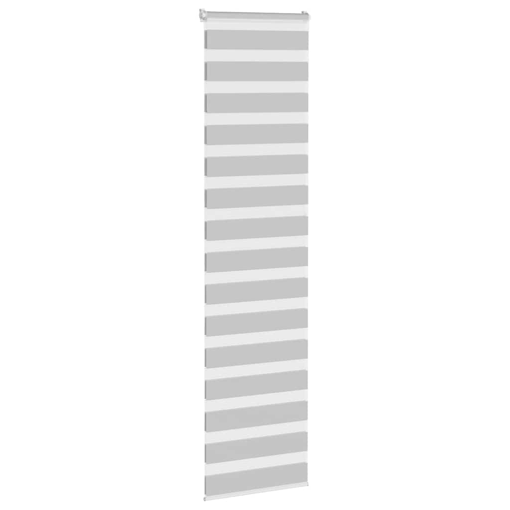 zebragardin lysegrå 65x230 cm stofbredde 60,9 cm polyester