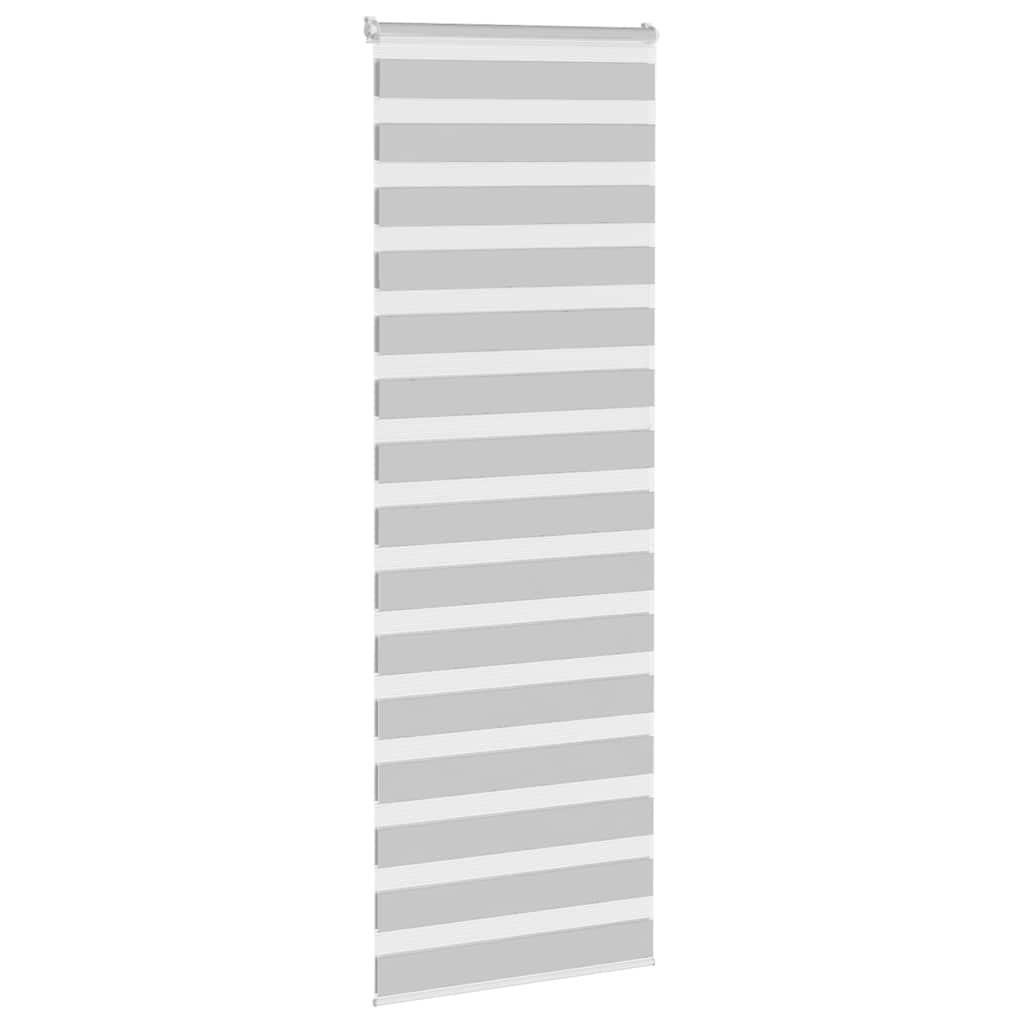 zebragardin lysegrå 80x230 cm stofbredde 75,9 cm polyester