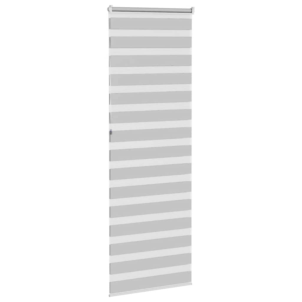 zebragardin lysegrå 80x230 cm stofbredde 75,9 cm polyester