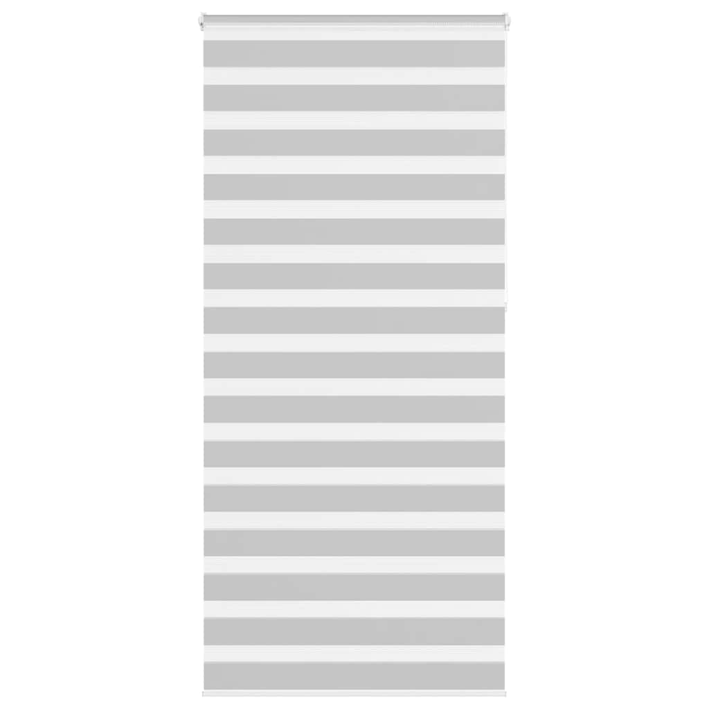 zebragardin lysegrå 95x230 cm stofbredde 90,9 cm polyester