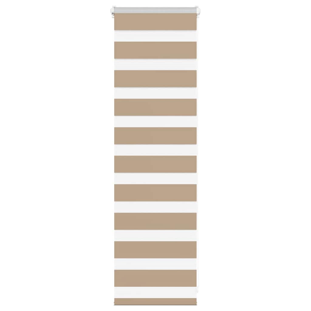zebragardin sandbrun 50x100 cm stofbredde 45,9 cm polyester