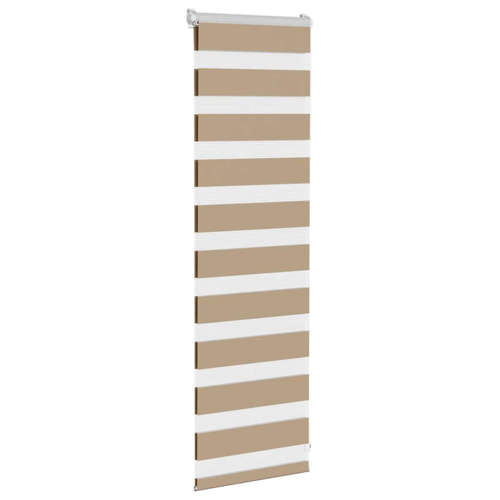 zebragardin sandbrun 50x100 cm stofbredde 45,9 cm polyester