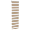 zebragardin sandbrun 50x100 cm stofbredde 45,9 cm polyester