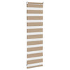 zebragardin sandbrun 50x100 cm stofbredde 45,9 cm polyester