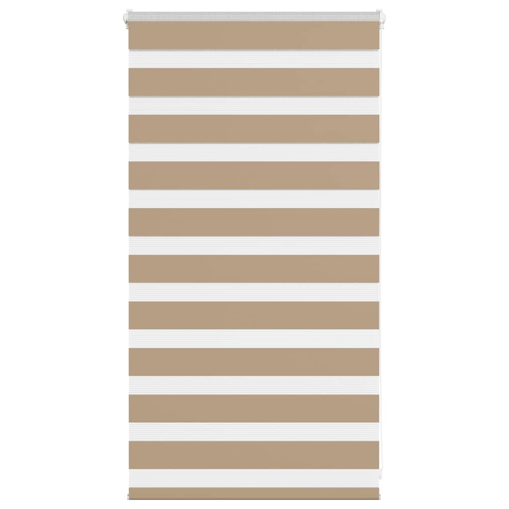 zebragardin sandbrun 80x100 cm stofbredde 75,9 cm polyester