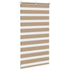 zebragardin sandbrun 80x100 cm stofbredde 75,9 cm polyester