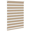 zebragardin sandbrun 105x100 cm stofbredde 100,9 cm polyester