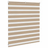 zebragardin sandbrun 125x100 cm stofbredde 120,9 cm polyester
