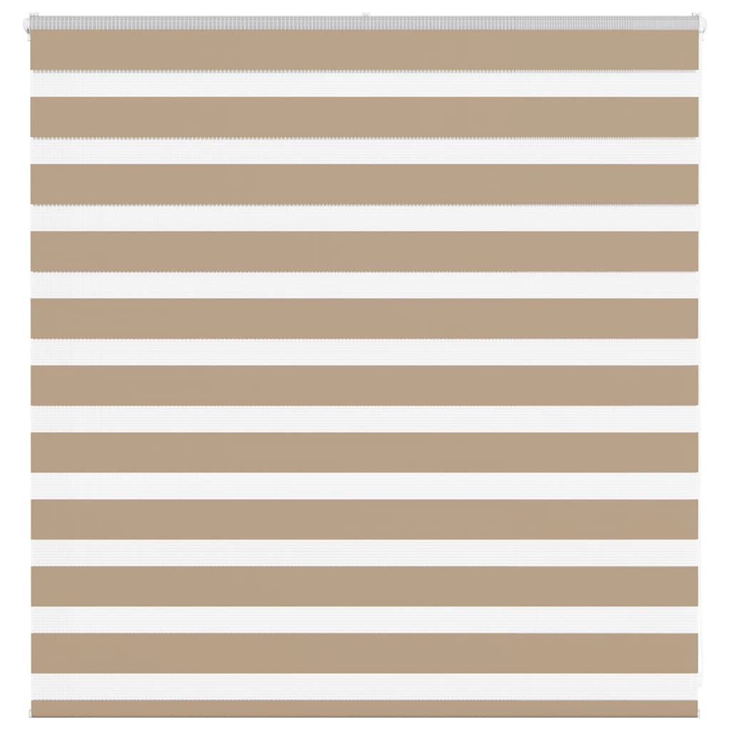 zebragardin sandbrun 140x100 cm stofbredde 135,9 cm polyester