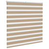 zebragardin sandbrun 140x100 cm stofbredde 135,9 cm polyester