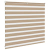 zebragardin sandbrun 160x100 cm stofbredde 155,9 cm polyester
