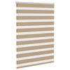 zebragardin sandbrun 95x150 cm stofbredde 90,9 cm polyester
