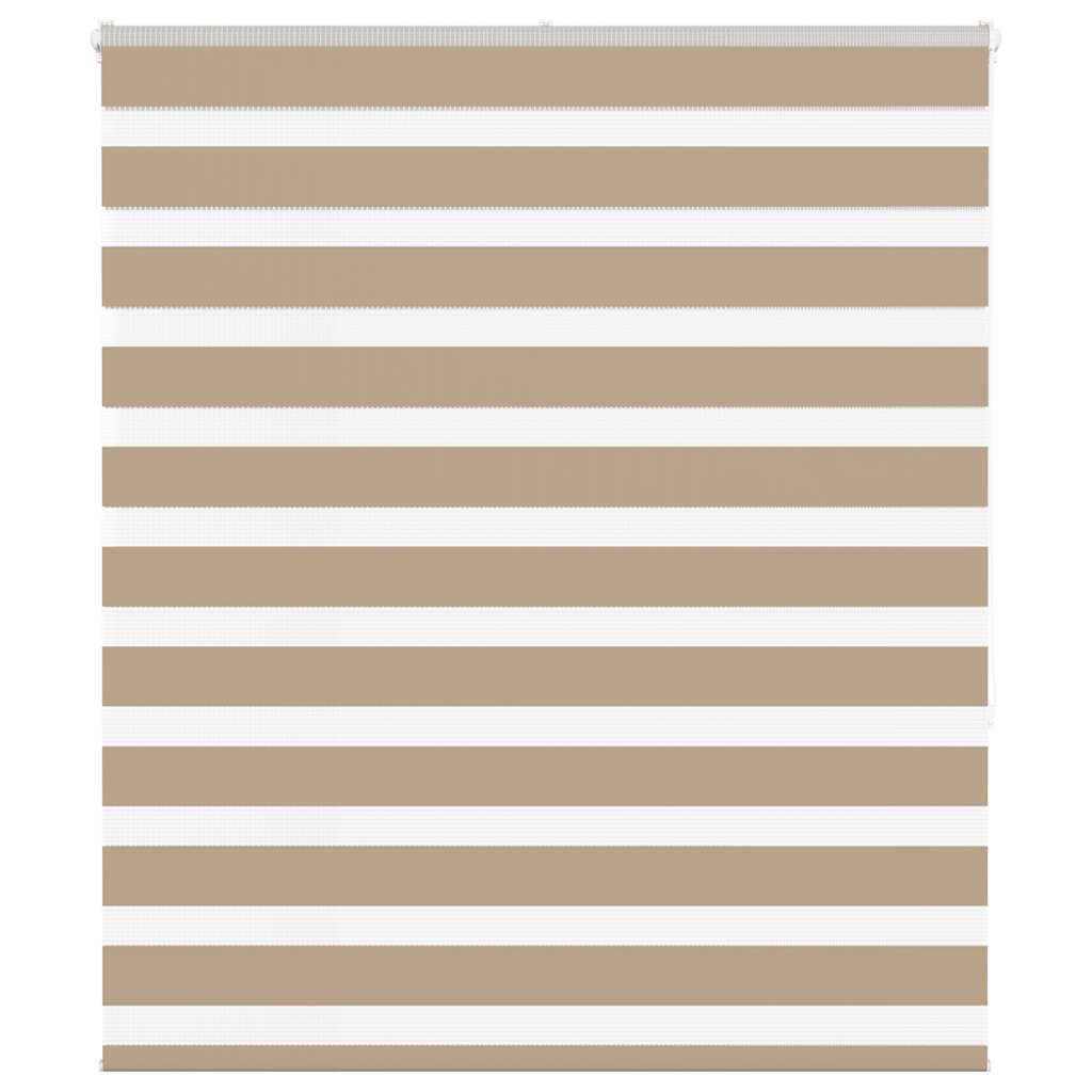 zebragardin sandbrun 120x150 cm stofbredde 115,9 cm polyester