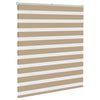 zebragardin sandbrun 120x150 cm stofbredde 115,9 cm polyester