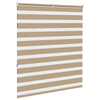 zebragardin sandbrun 120x150 cm stofbredde 115,9 cm polyester