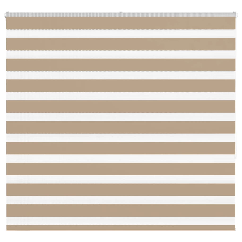 zebragardin sandbrun 155x150 cm stofbredde 150,9 cm polyester