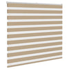 zebragardin sandbrun 155x150 cm stofbredde 150,9 cm polyester