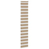 zebragardin sandbrun 40x200 cm stofbredde 35,9 cm polyester