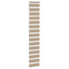zebragardin sandbrun 45x200 cm stofbredde 40,9 cm polyester