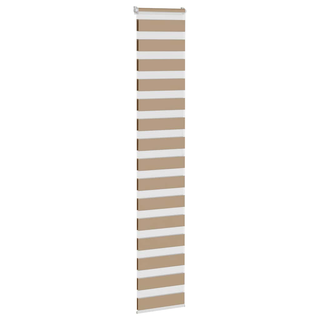 zebragardin sandbrun 50x200 cm stofbredde 45,9 cm polyester