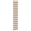 zebragardin sandbrun 50x200 cm stofbredde 45,9 cm polyester