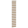 zebragardin sandbrun 50x200 cm stofbredde 45,9 cm polyester