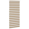 zebragardin sandbrun 105x200 cm stofbredde 100,9 cm polyester