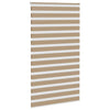 zebragardin sandbrun 125x200 cm stofbredde 120,9 cm polyester