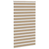 zebragardin sandbrun 135x200 cm stofbredde 130,9 cm polyester