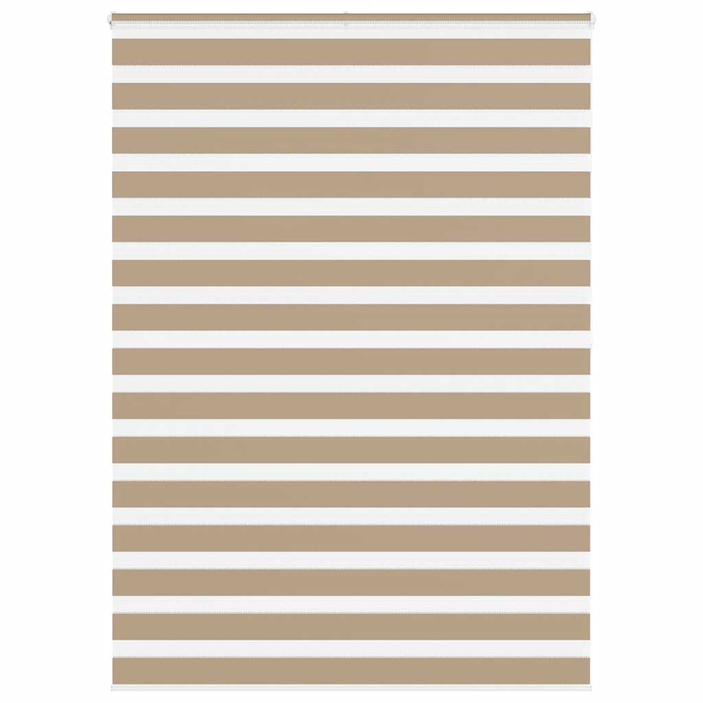 zebragardin sandbrun 155x200 cm stofbredde 150,9 cm polyester