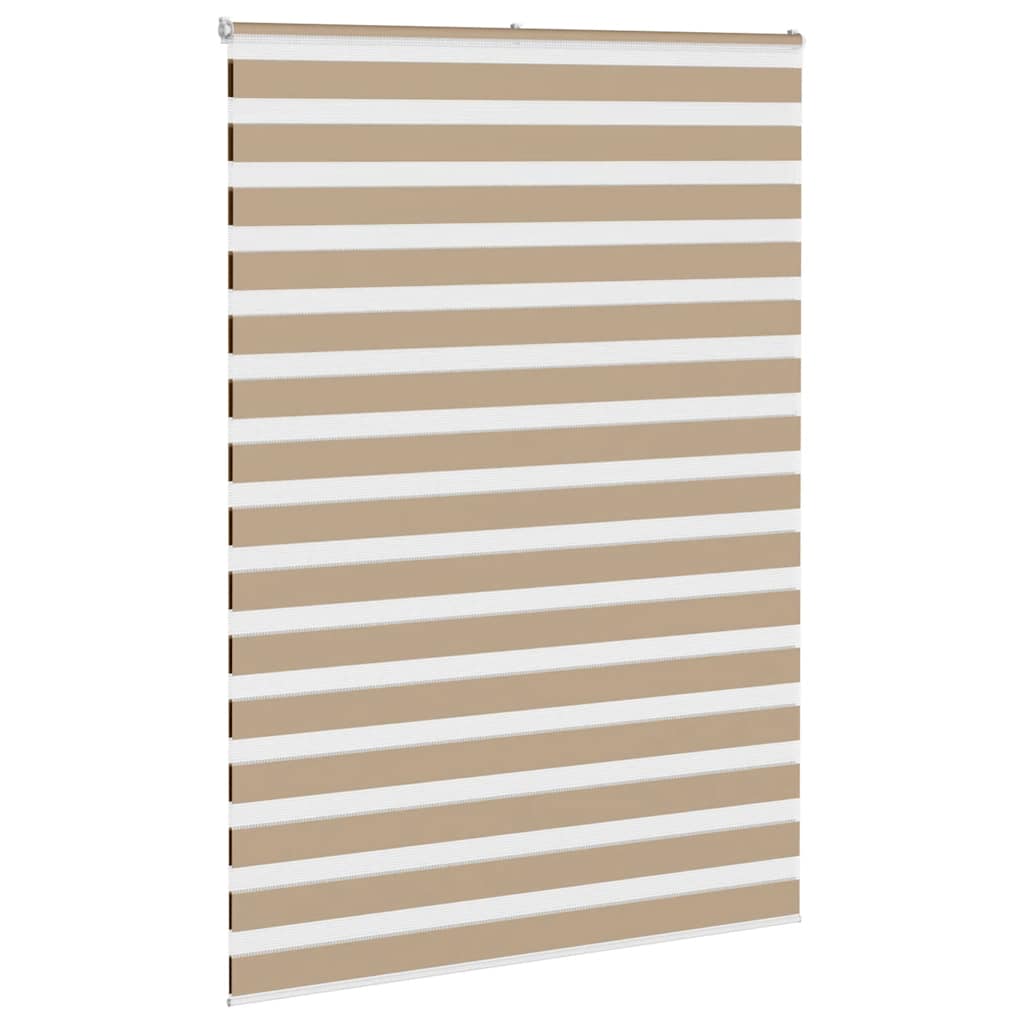 zebragardin sandbrun 155x200 cm stofbredde 150,9 cm polyester