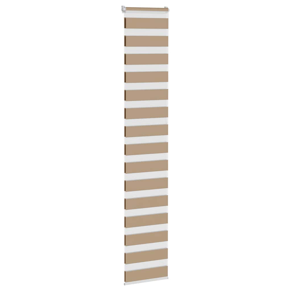 zebragardin sandbrun 50x230 cm stofbredde 45,9 cm polyester