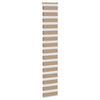 zebragardin sandbrun 50x230 cm stofbredde 45,9 cm polyester