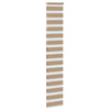 zebragardin sandbrun 50x230 cm stofbredde 45,9 cm polyester