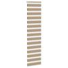 zebragardin sandbrun 55x230 cm stofbredde 50,9 cm polyester